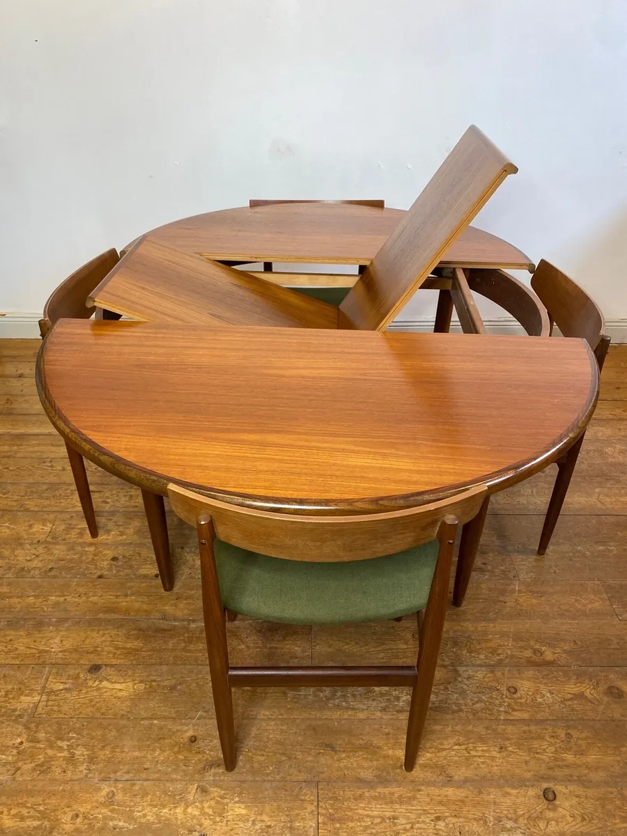 Mid Century G Plan Table & Chairs - Image 4