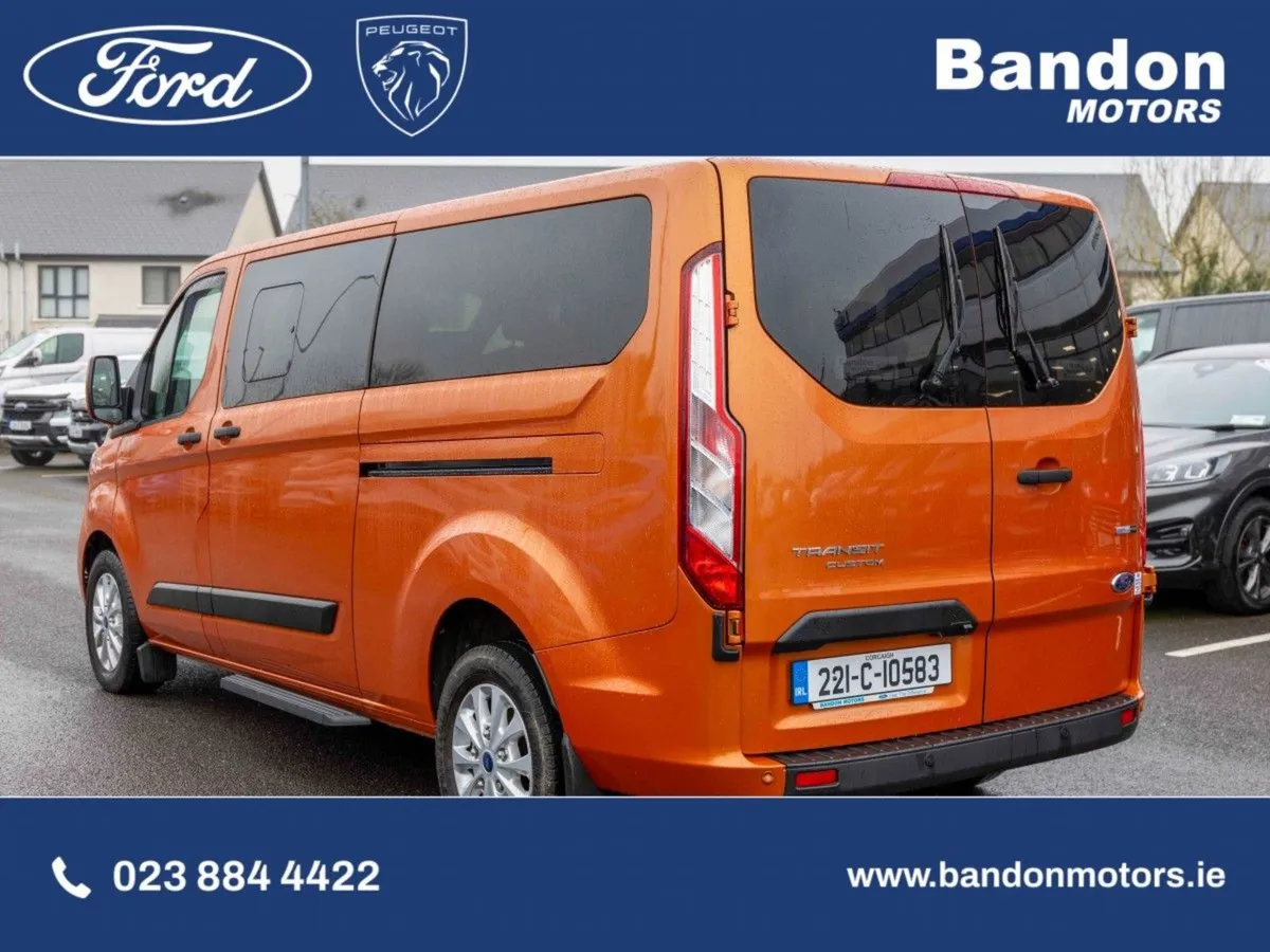 Ford Transit Custom Custom Kombim 9 Seater IN Gre - Image 2