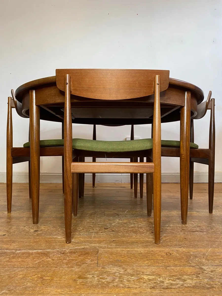 Mid Century G Plan Table & Chairs - Image 1