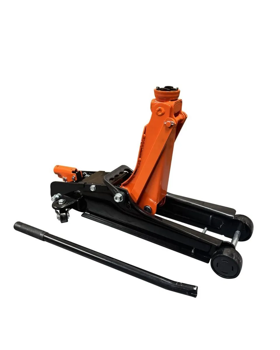 2.5 Ton Low Profile Floor Trolley Jack Quick Lift - Image 1