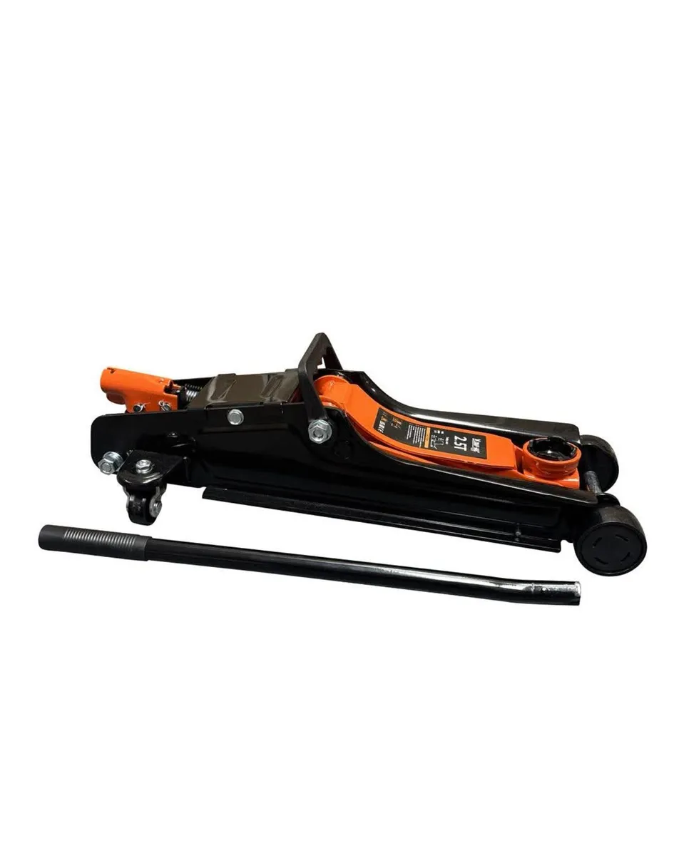 2.5 Ton Low Profile Floor Trolley Jack Quick Lift - Image 2