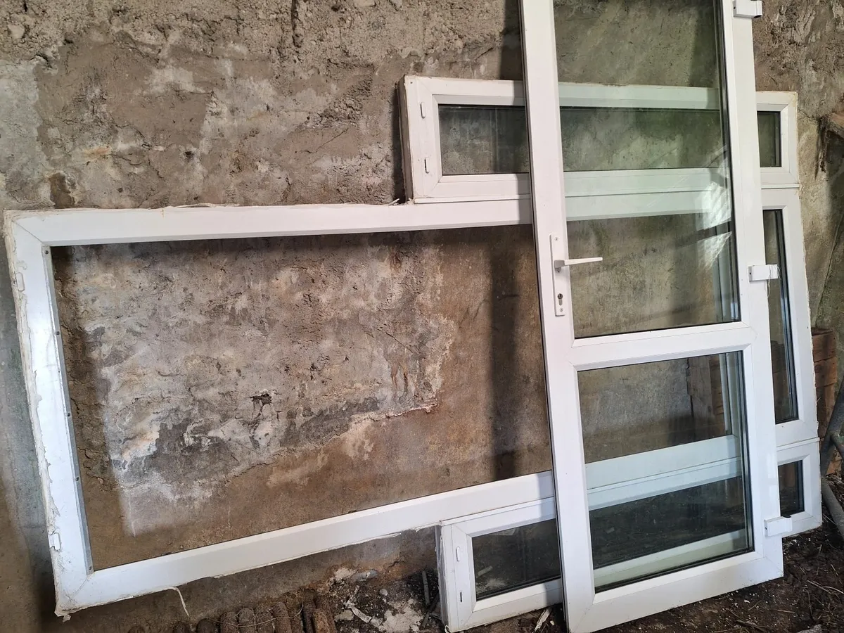 White PVC DOOR and Frame