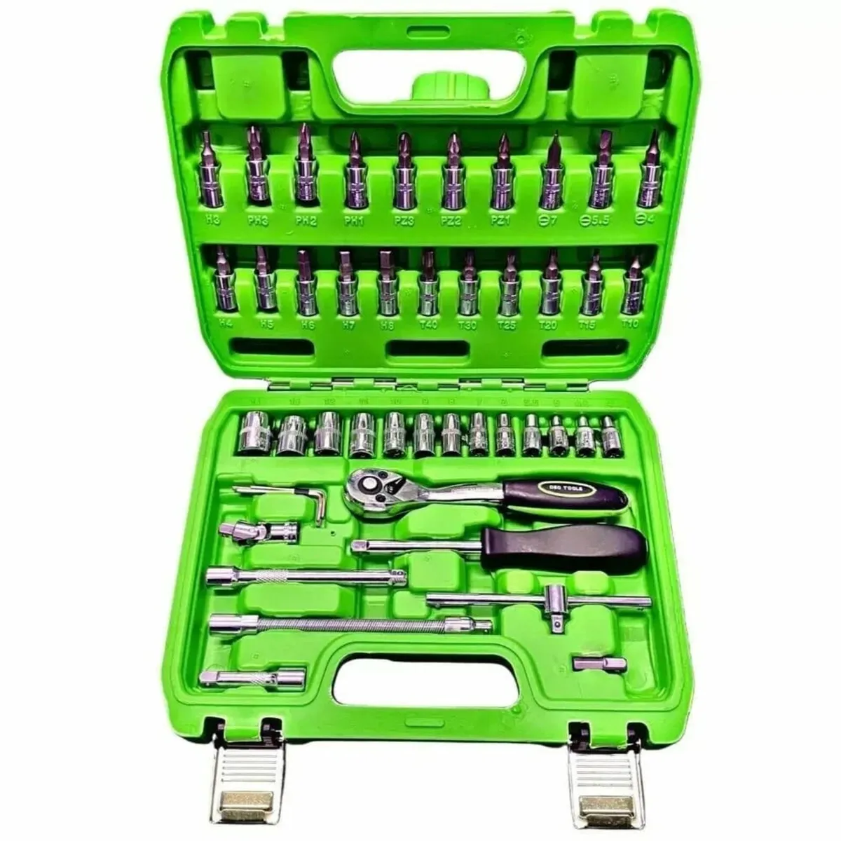 46 Piece Metric Socket & Bit Set - Image 1