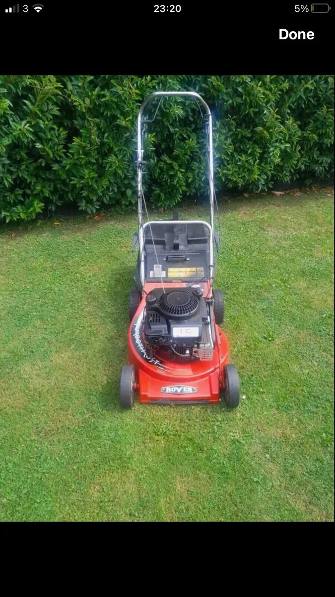 Rover Self drive Lawnmower - Image 1