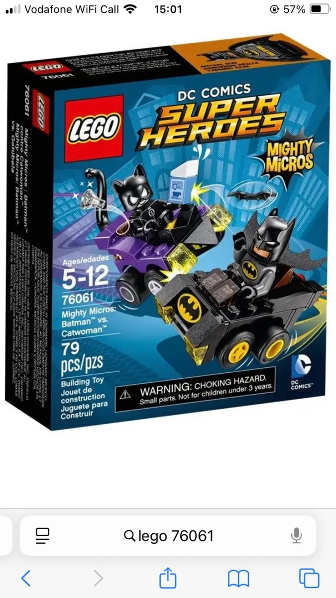 Lego DC Comics Superheroes 76061 Batman Catwoman - Image 1