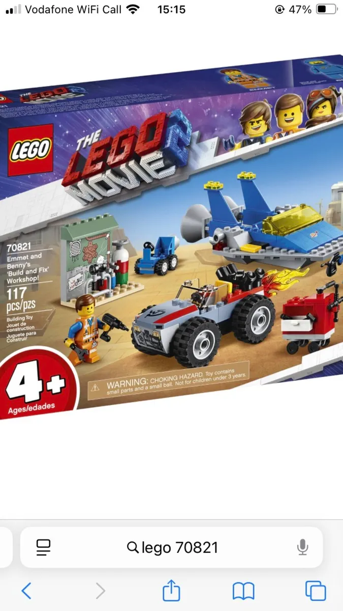 Lego Movie 70821 Emmet & Benny's Build & Fix Work - Image 1