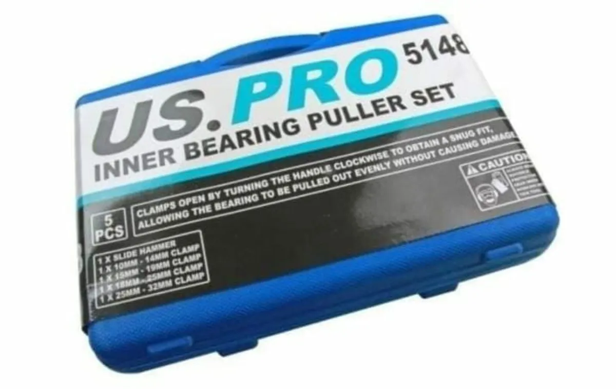 5PCS INNER BEARING PULLER SET - Image 2