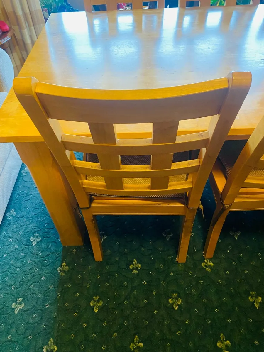 Dining Room Table and Chairs - Image 3