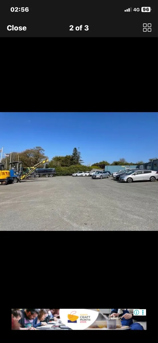 Private Gated Caravan/ Campervan Parking 100€ week - Image 3