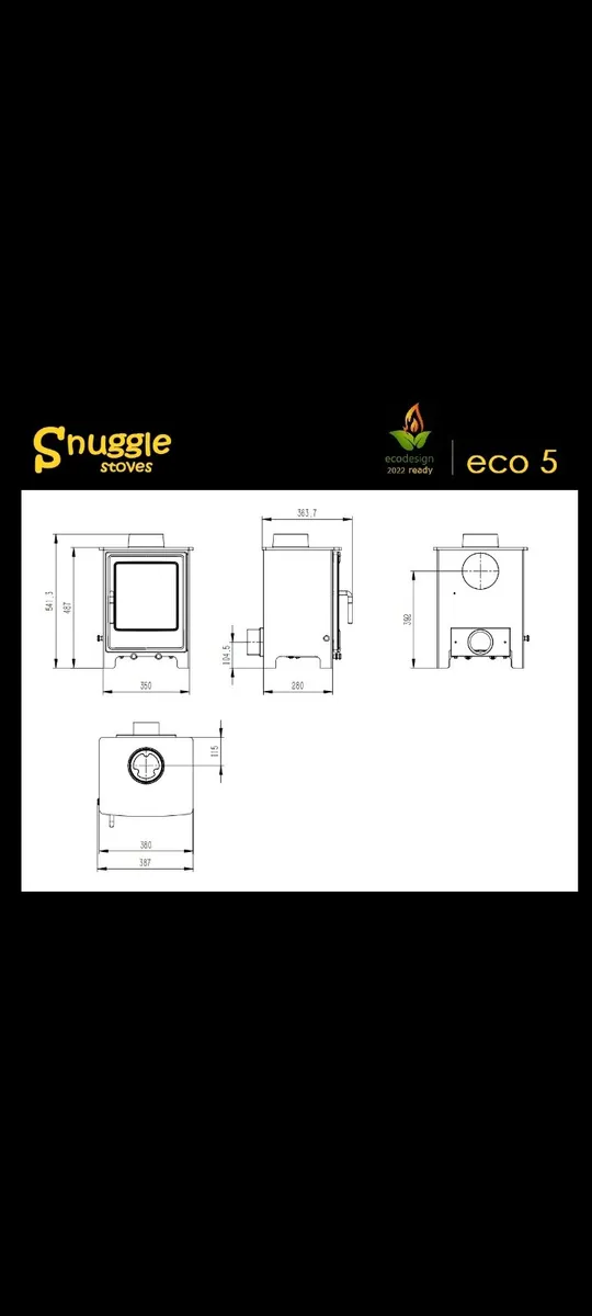 Stove 5kw NEW - Image 3