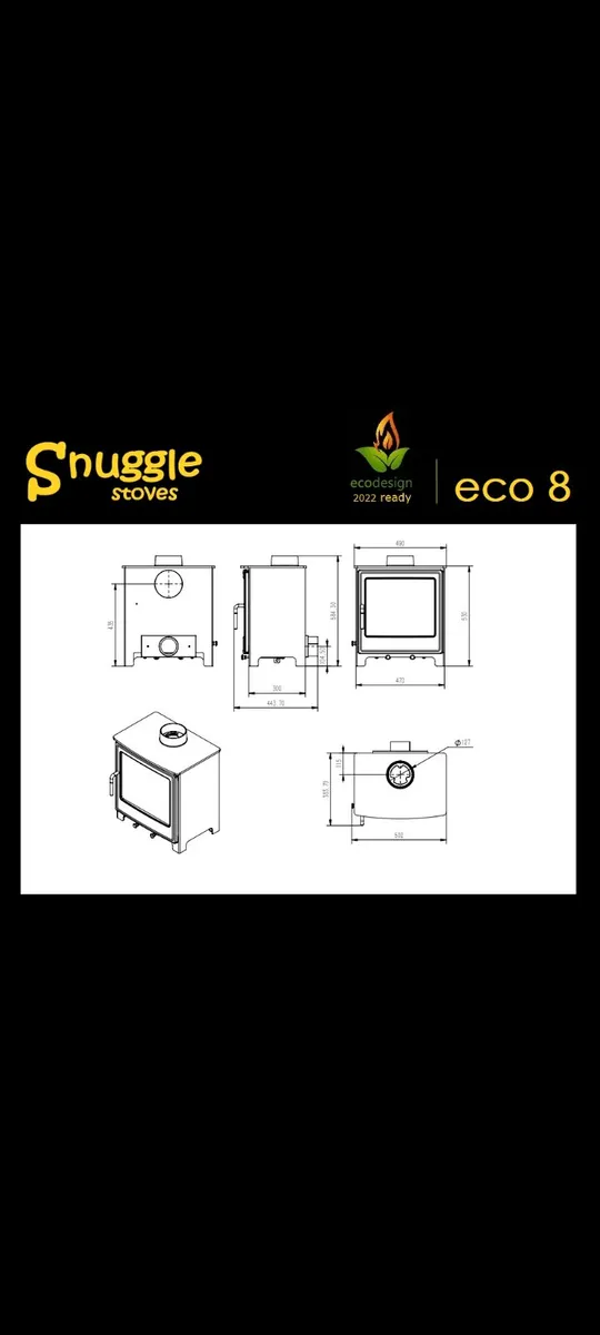 Stove 8kw NEW - Image 3