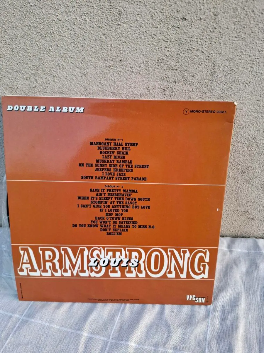 Double vinyl lp louis Armstrong - Image 2