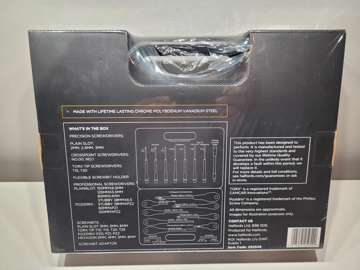 Halfords Advanced Advanced Screwdriver & Bit Set - Image 2