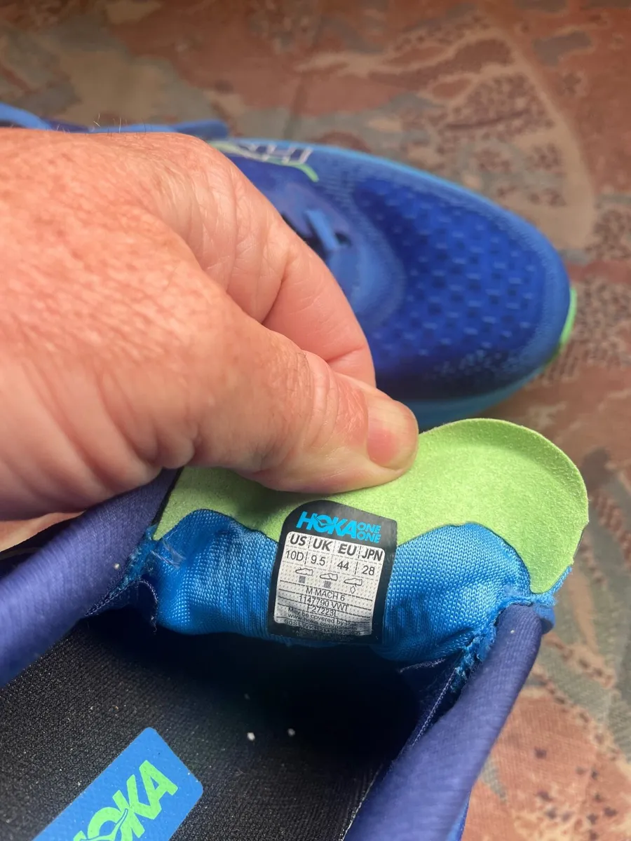 Hoka Mach 5 blue - Image 1