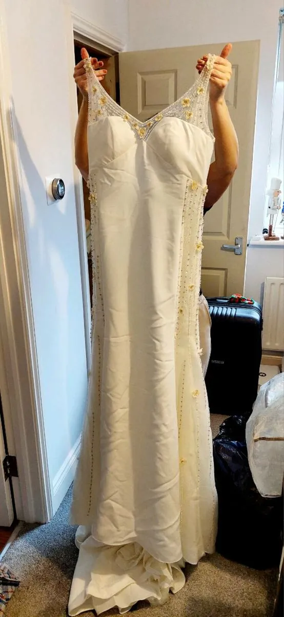 Ivory wedding dress (Never worn) - Image 1