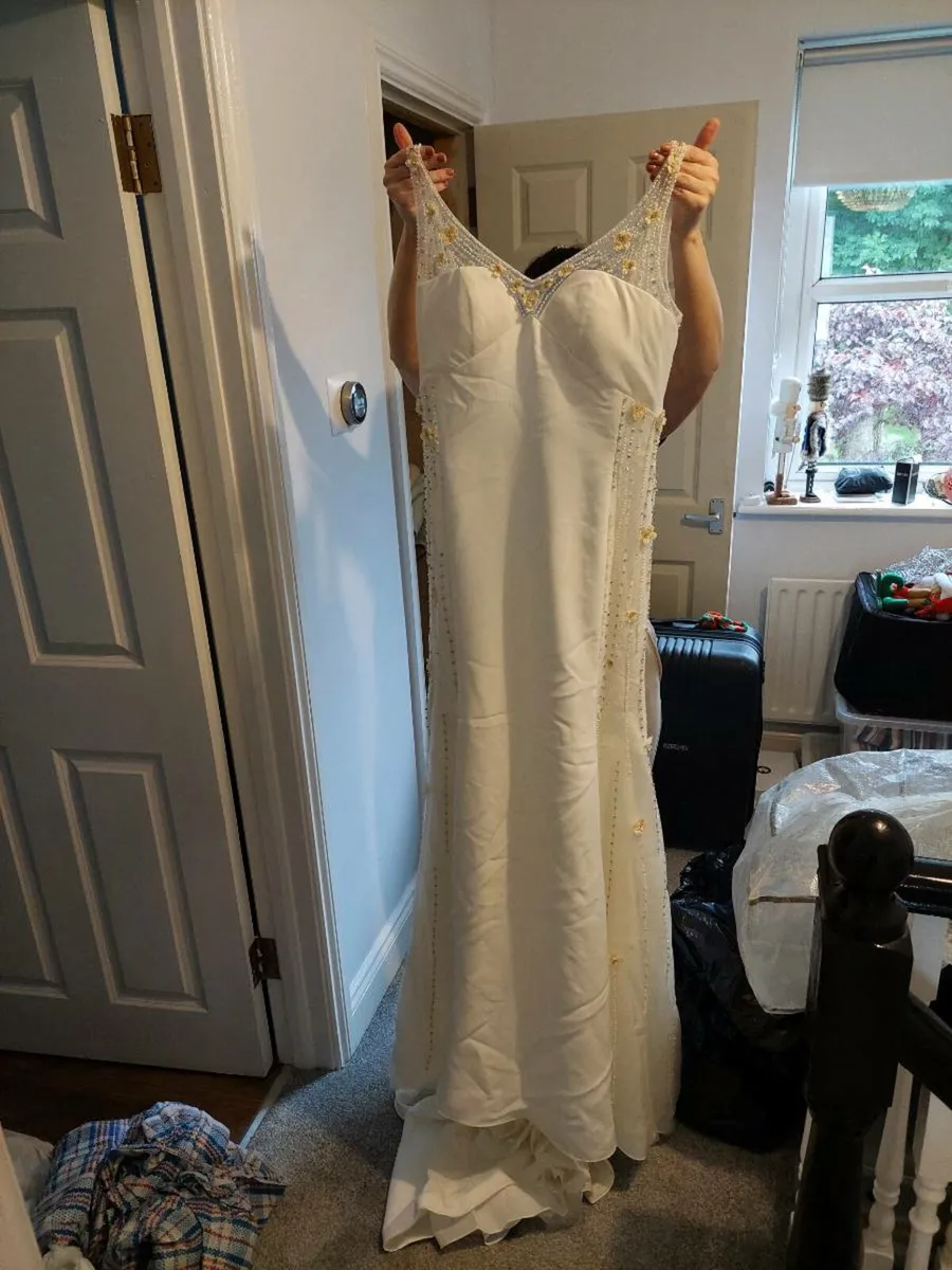 Ivory wedding dress (Never worn) - Image 2