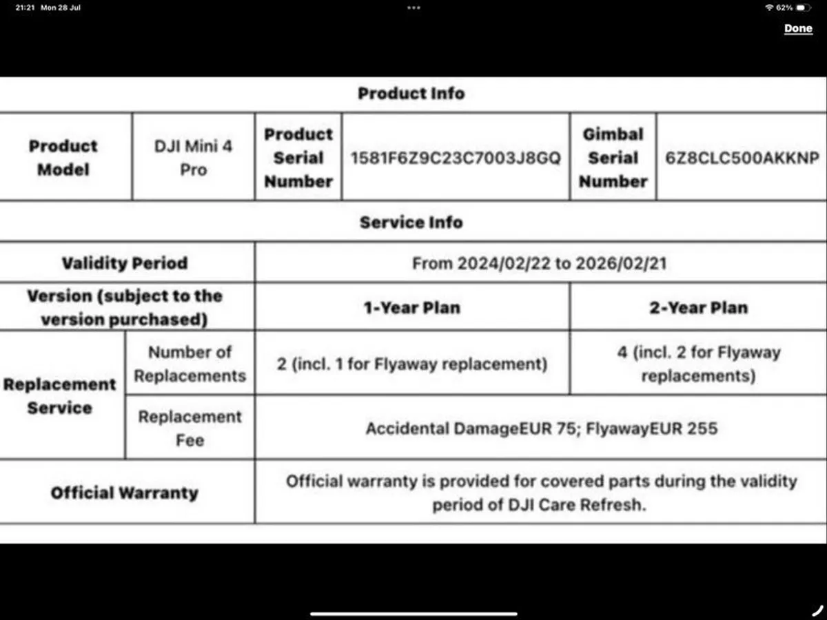 Dji Mini 4 Pro + Insurance - Image 3