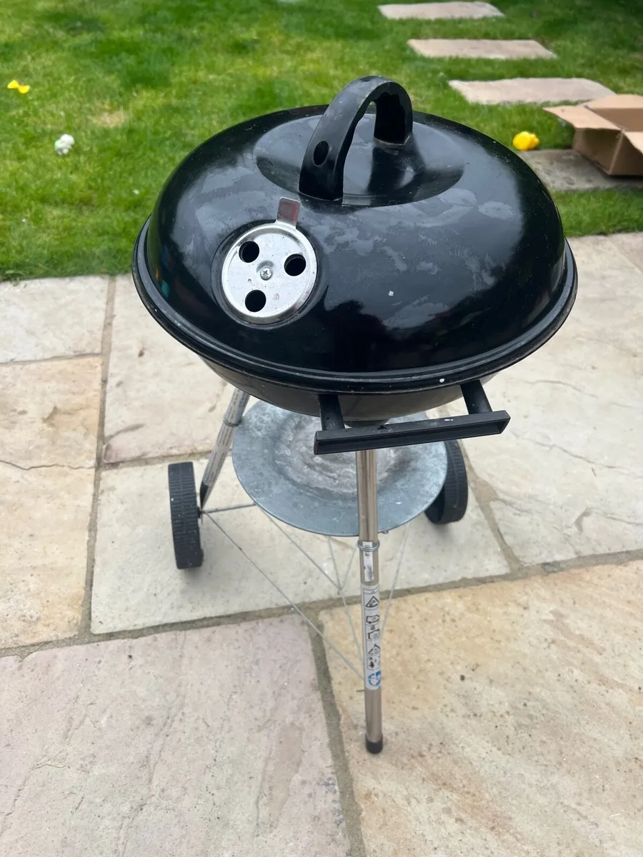 Charcoal Kettle BBQ Black - Image 3