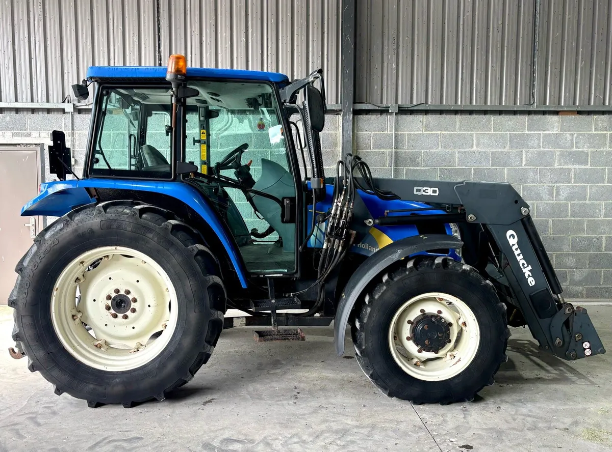 08 NEW HOLLAND TL100A c/w Quicke Q30 - Image 3