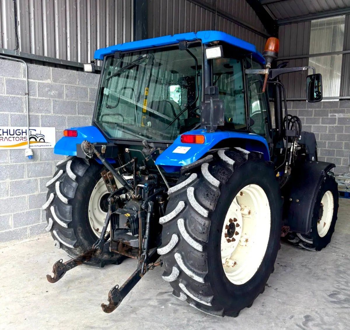 08 NEW HOLLAND TL100A c/w Quicke Q30 - Image 4