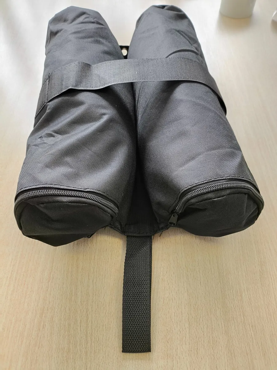 Double Sandbag  black : 40cm x 25cm x 12cm - Image 2
