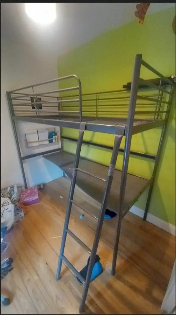 Children's Bed with Desk underneath