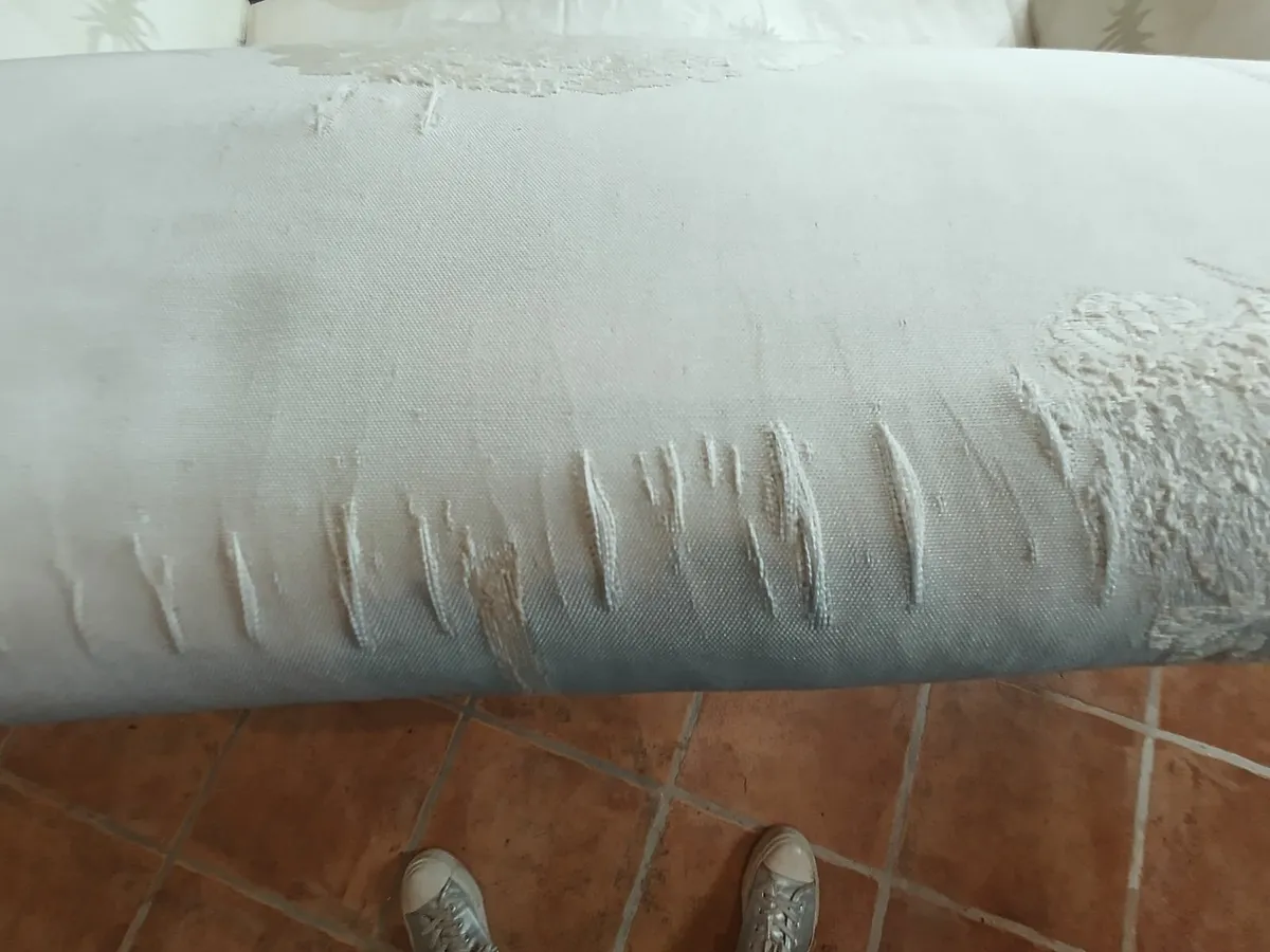2 seater chesterfield sofa - Victorian "Drop Arm" - Image 3