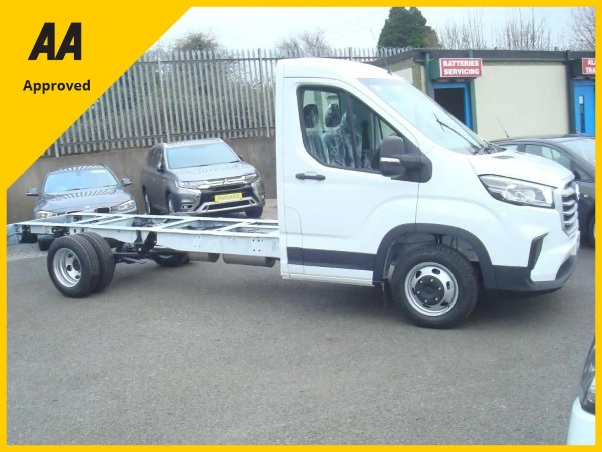 Maxus DELIVER 9 Chassis and Cab Twin Wheels - Image 1