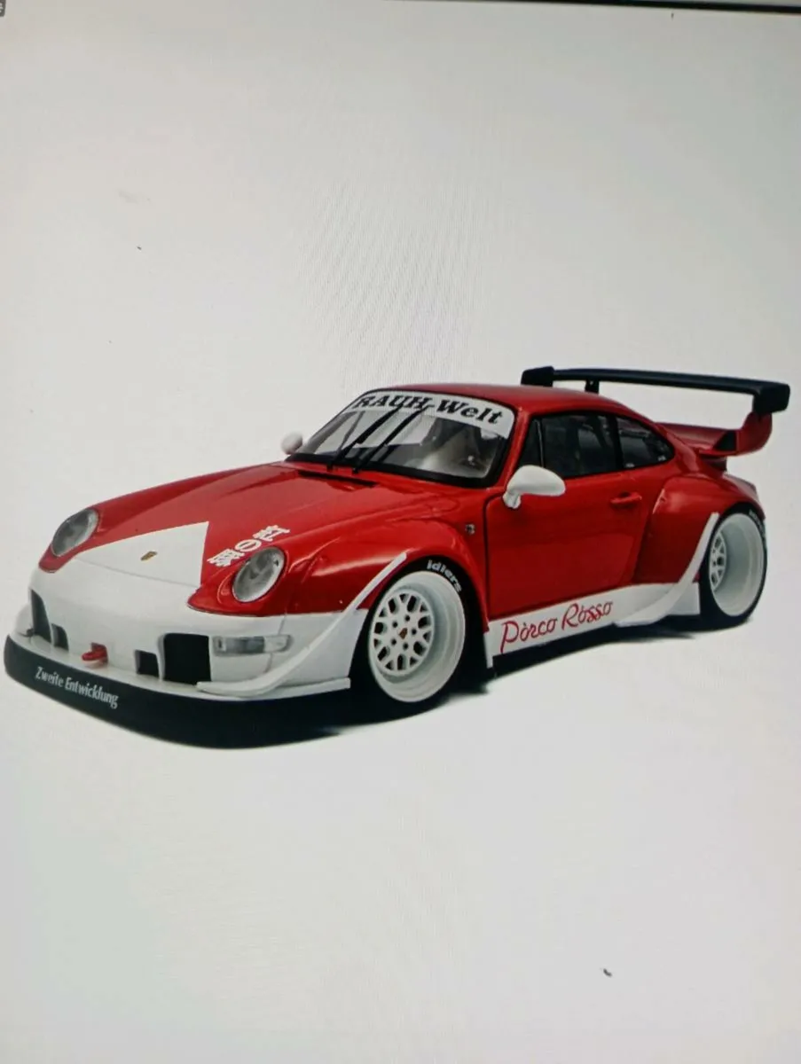 SOLIDO RWB BODYKIT PROCO ROSSO 1-18 SCALE. - Image 3