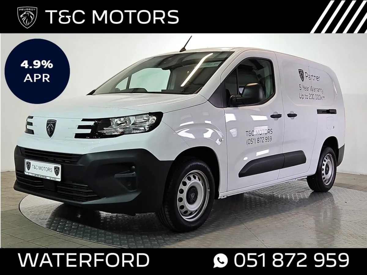 Peugeot Partner Partner Prof Plus 1.5 HDI 100BHP - Image 1