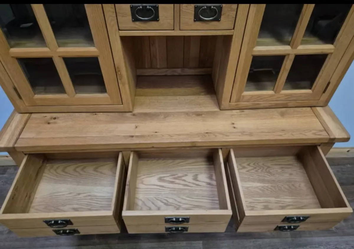 Oak kitchen dresser - Image 3