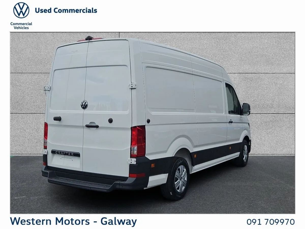 Volkswagen Crafter Trendline mwb  Highroof rear C - Image 3