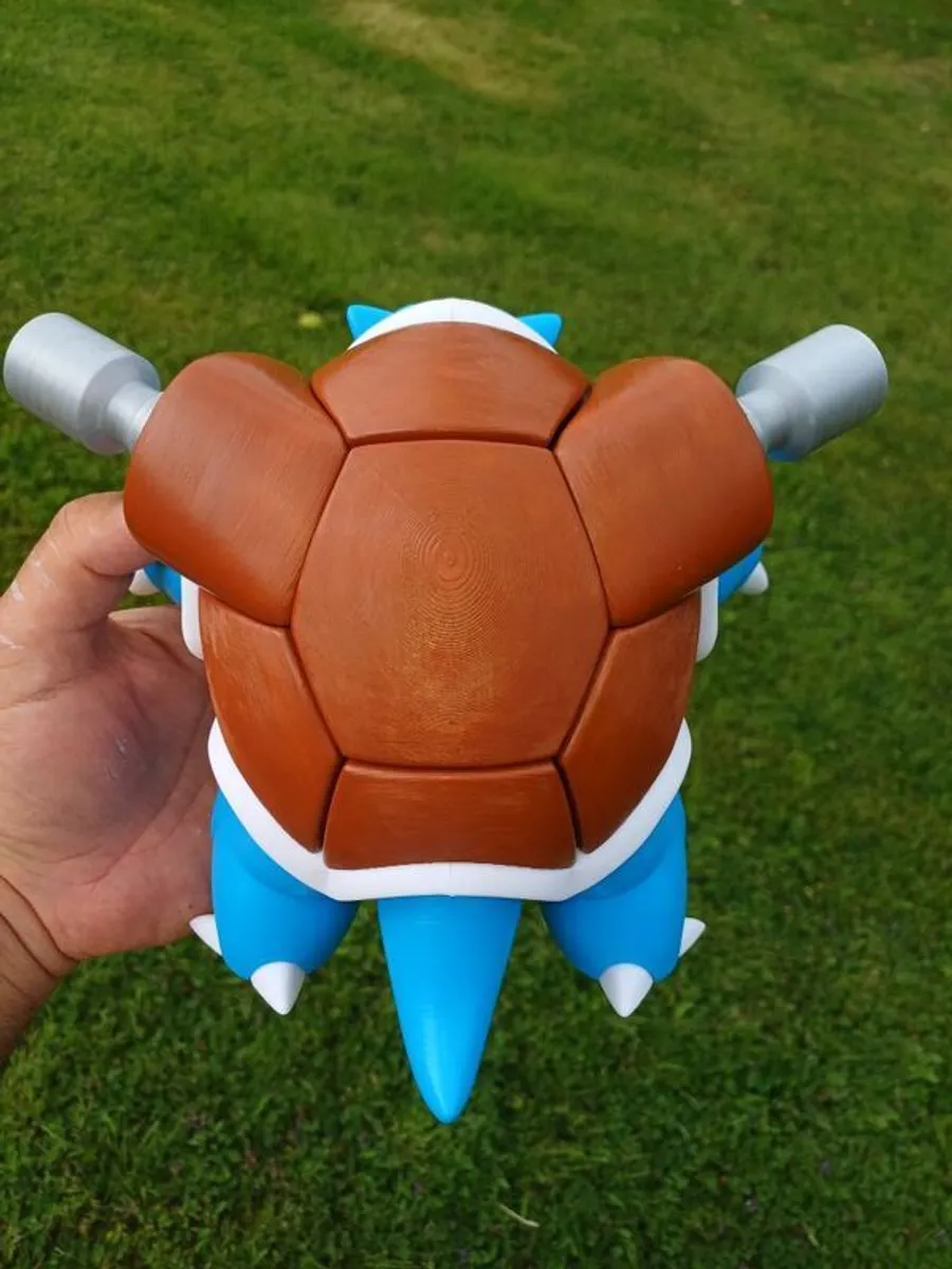 Blastoise 3D printed PLA - Image 3