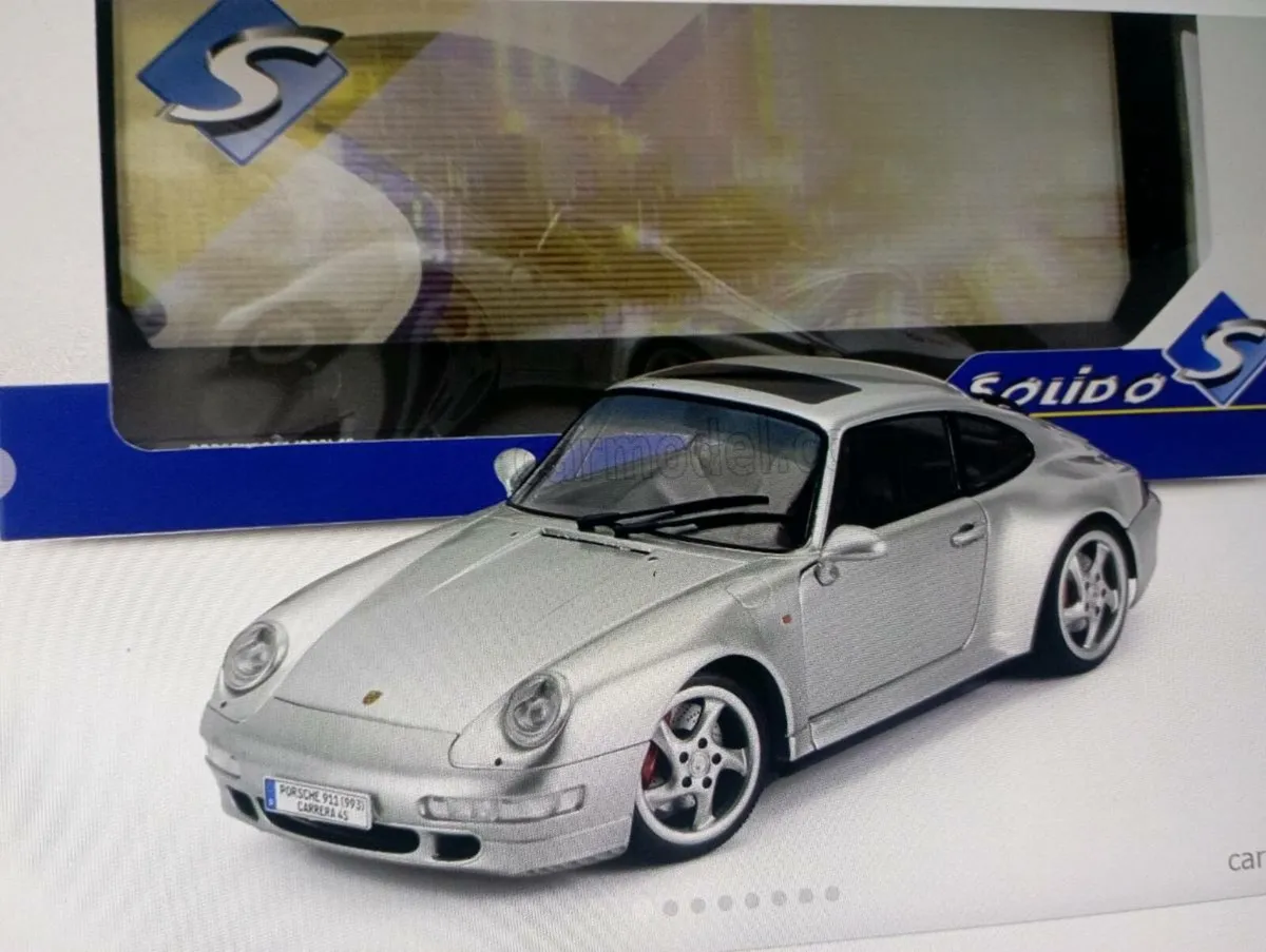1-18 SCALE SOLIDO -PORSCH -911( 9934S )1996 COUPE - Image 2