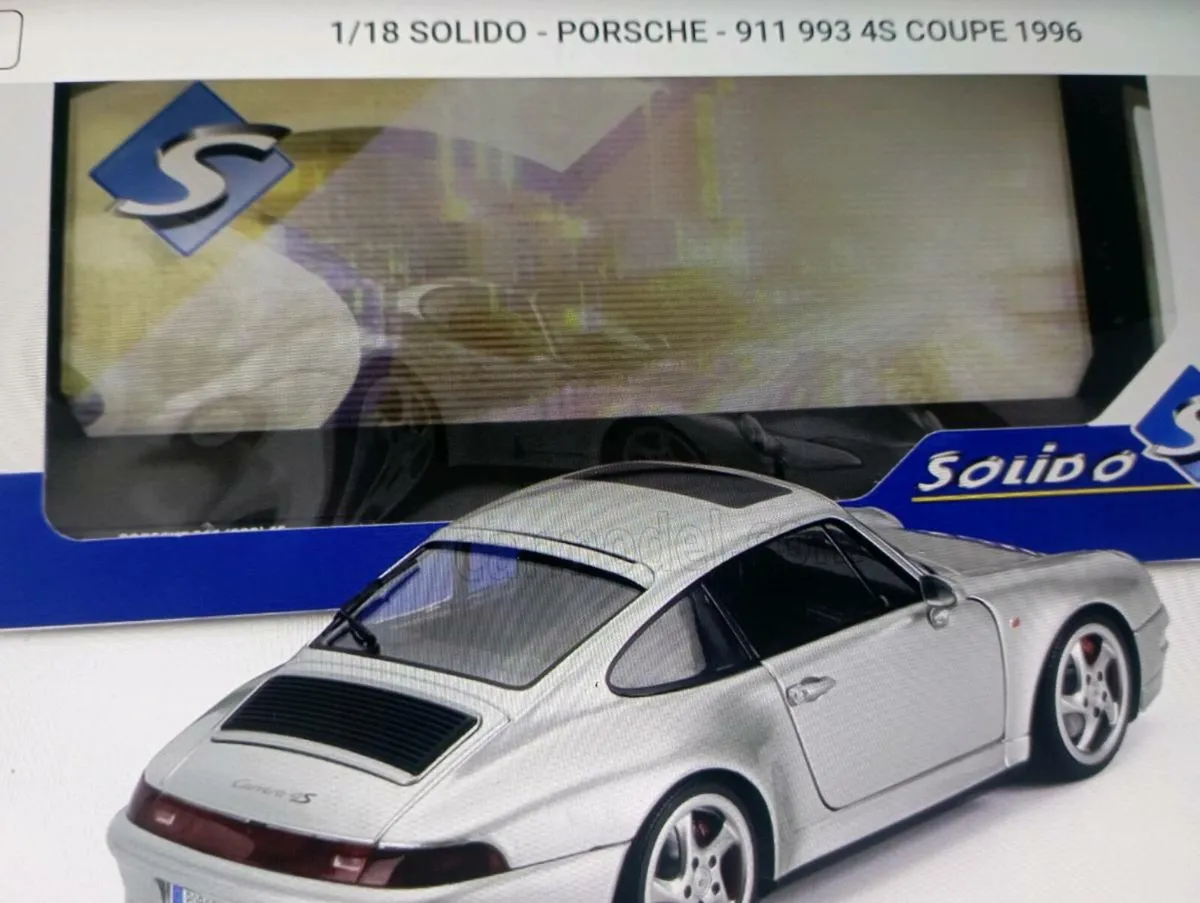 1-18 SCALE SOLIDO -PORSCH -911( 9934S )1996 COUPE - Image 3
