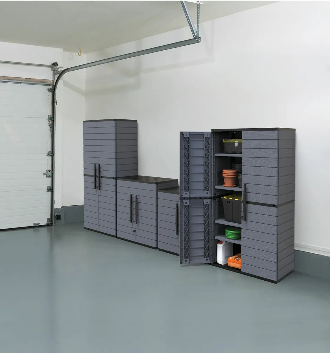 Duramax Short Vertical Cabinet A Grey. - Image 2