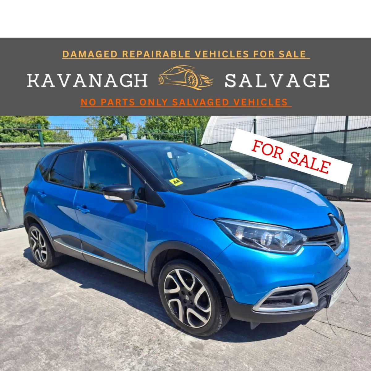 2016 Renault Captur  Intense  1.0 Petrol - Image 1