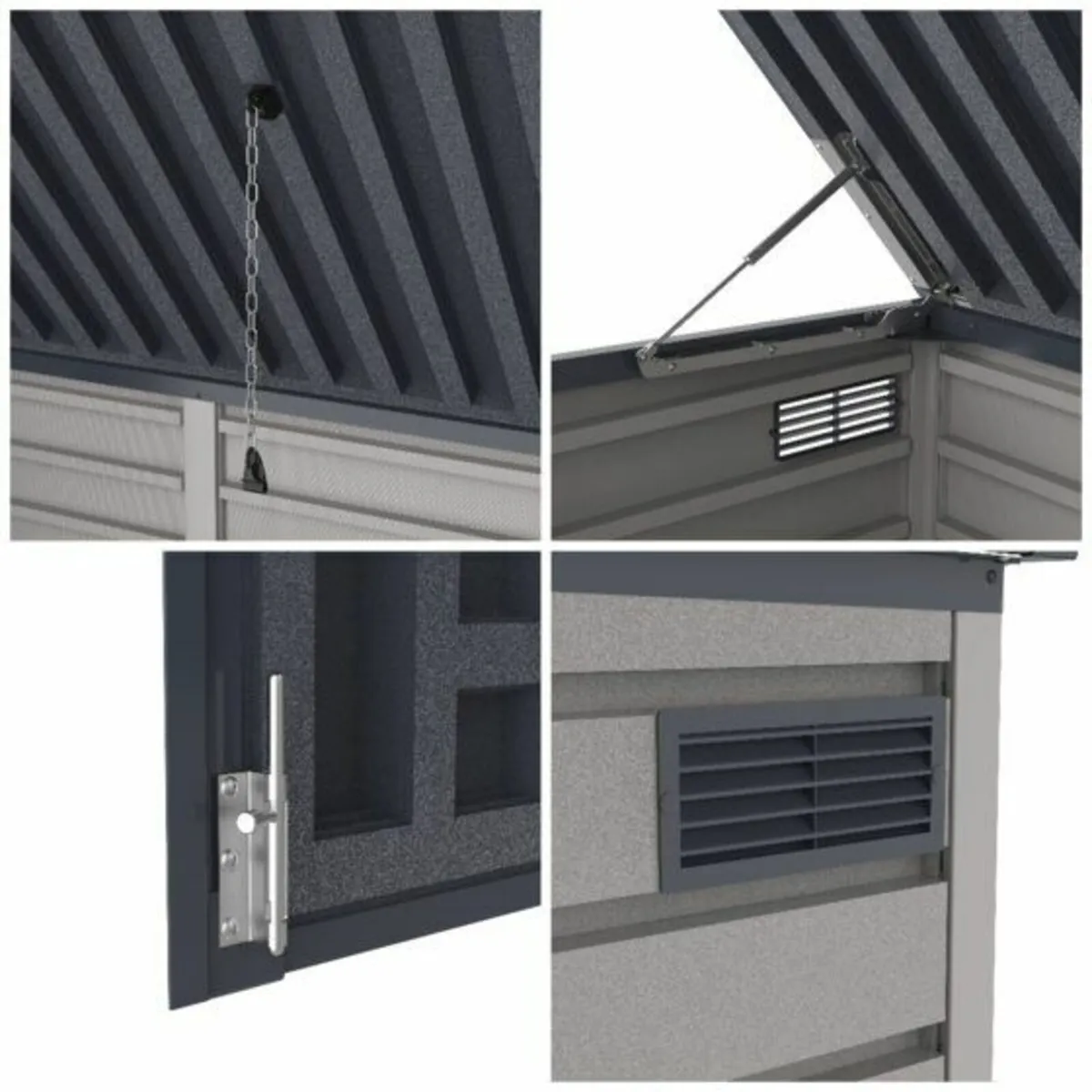 Duramax 2100Litre 6x3.5 MultiStore Outdoor Storage - Image 4