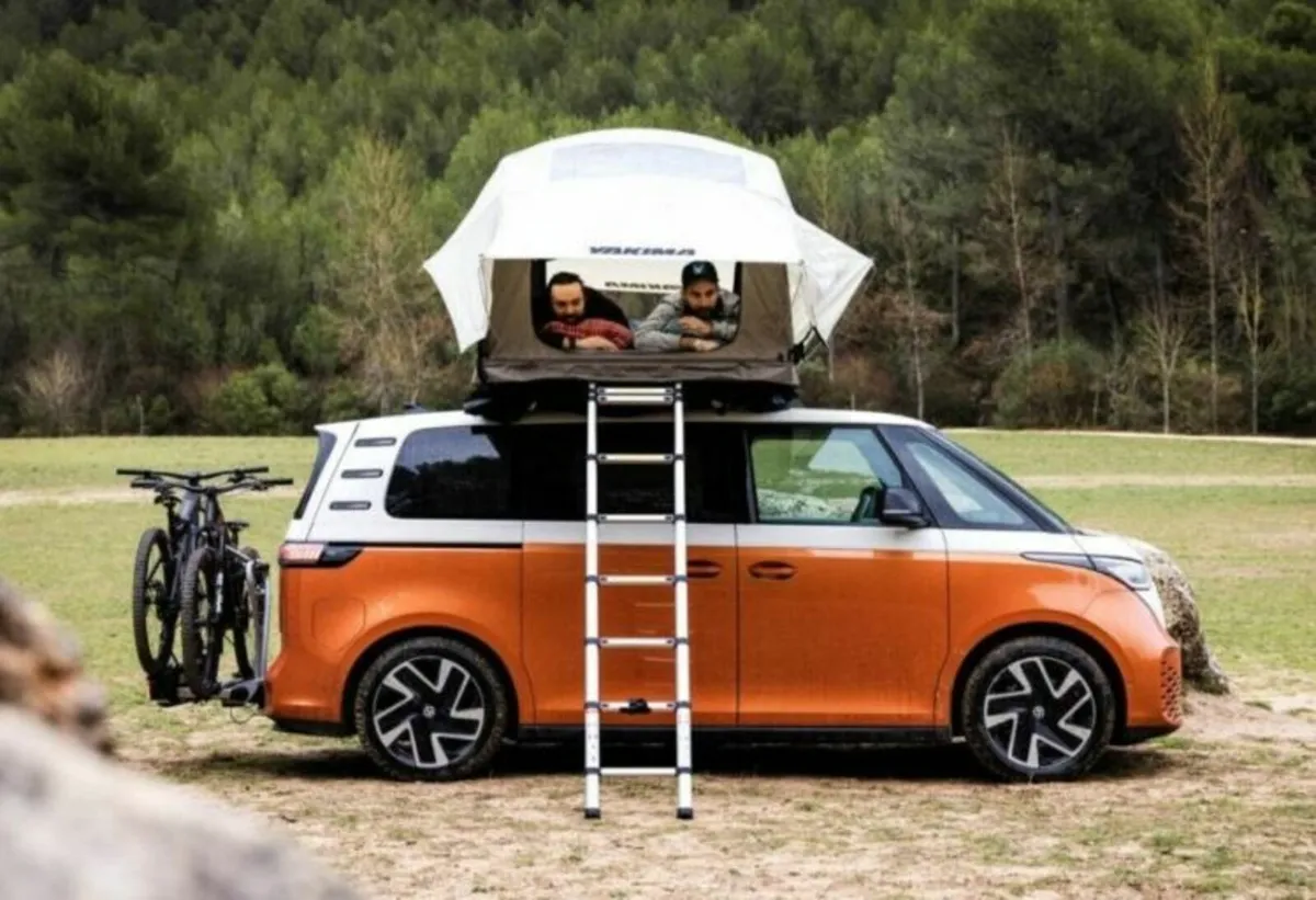 Menabo Roof Bars for the VW ID Buzz - Image 1