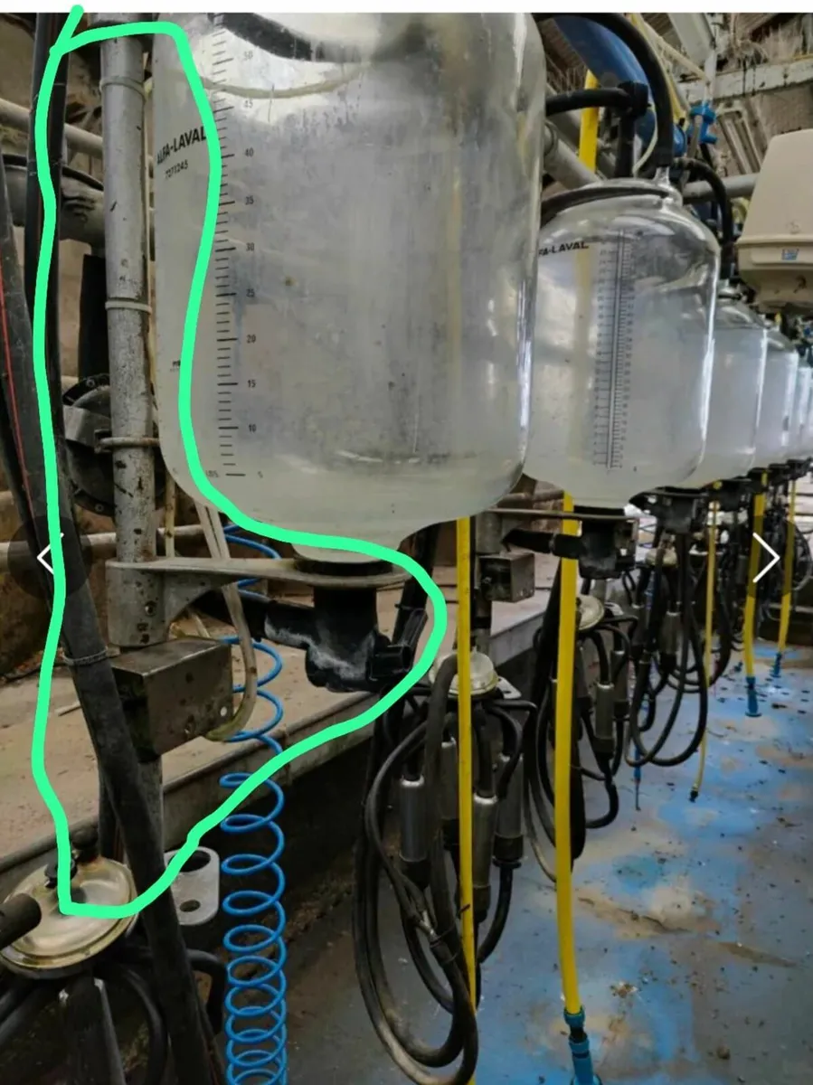 De laval milking machine parts