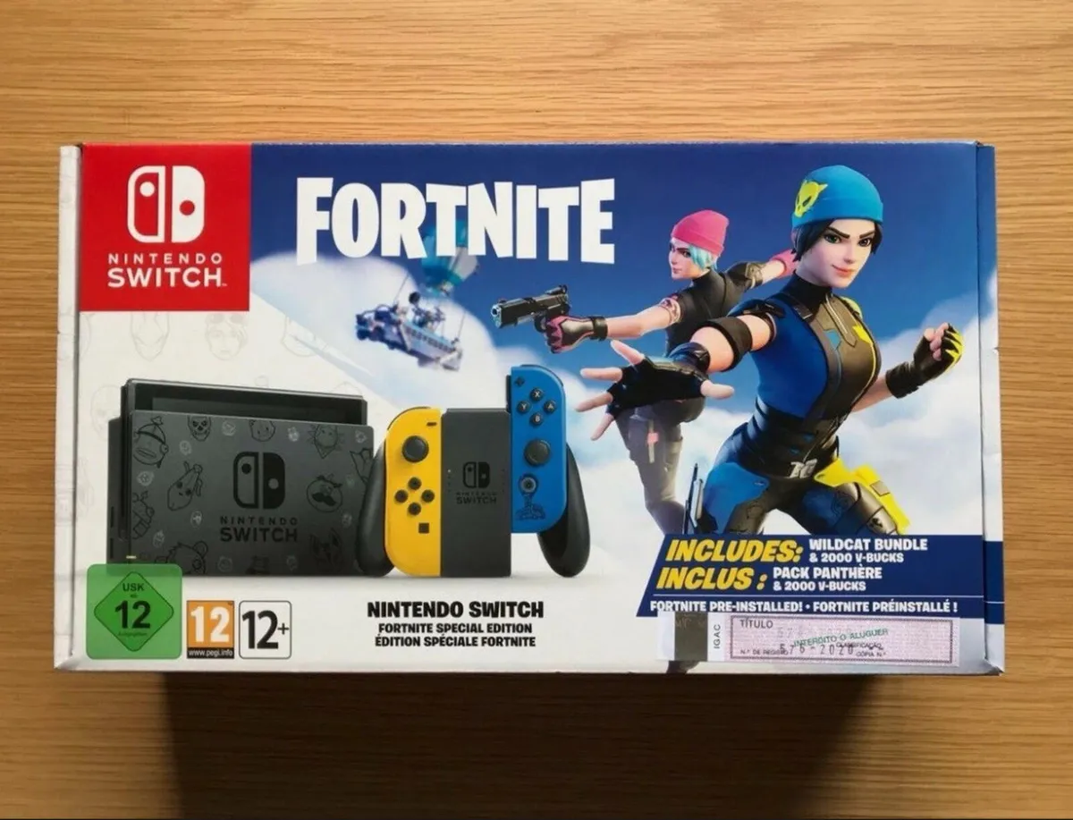 Fortnite wild cat Nintendo sealed code included