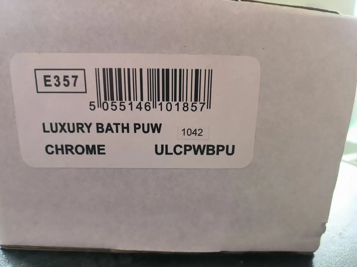 Pop Up Bath Waste - Chrome - Image 2