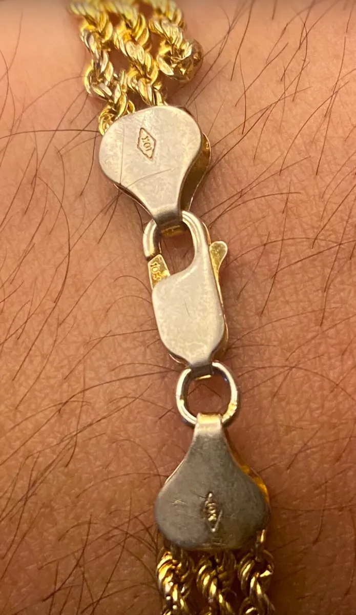 10k Gold plated bracelet - Image 2