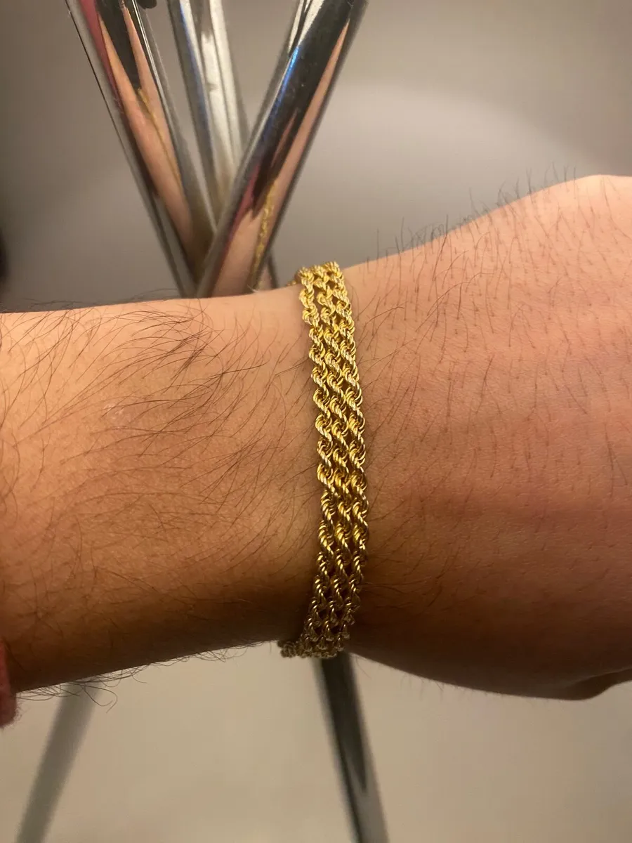 10k Gold plated bracelet - Image 3