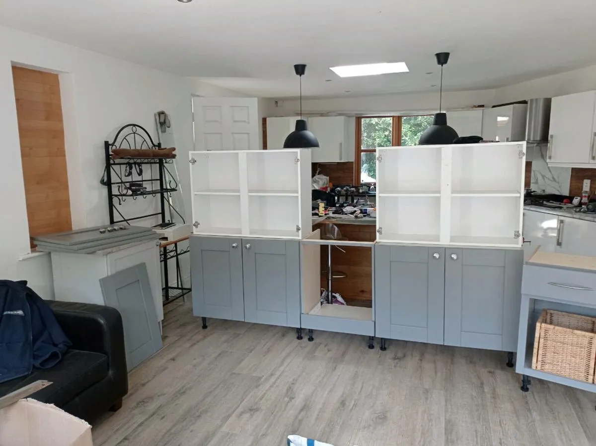 Grey Kitchen Units - Image 1