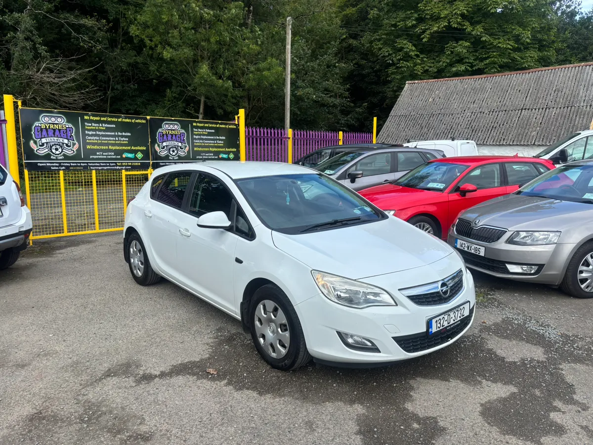 Ice White Opel Astra NCT Warranty - Image 2