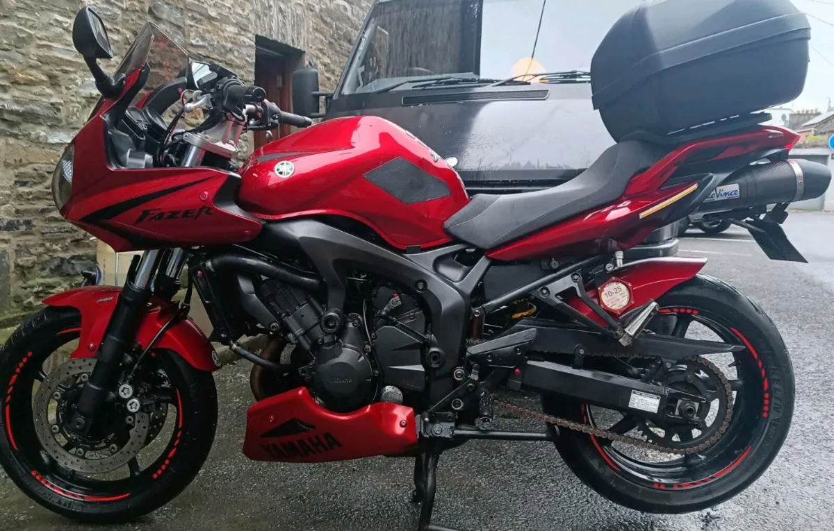 2007 Yamaha FZ6 S2 Red Metalic - Image 2