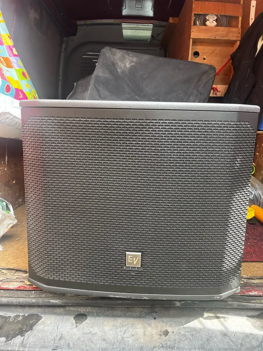Ev ekx sp 15”bass bin  sx 300 speakers - Image 1