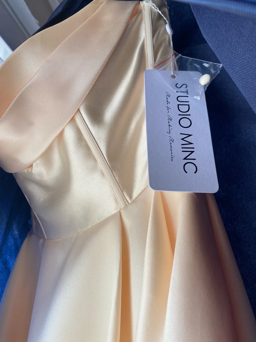 Debs Dress Studio Minc Honey Dress Yellow - Image 1