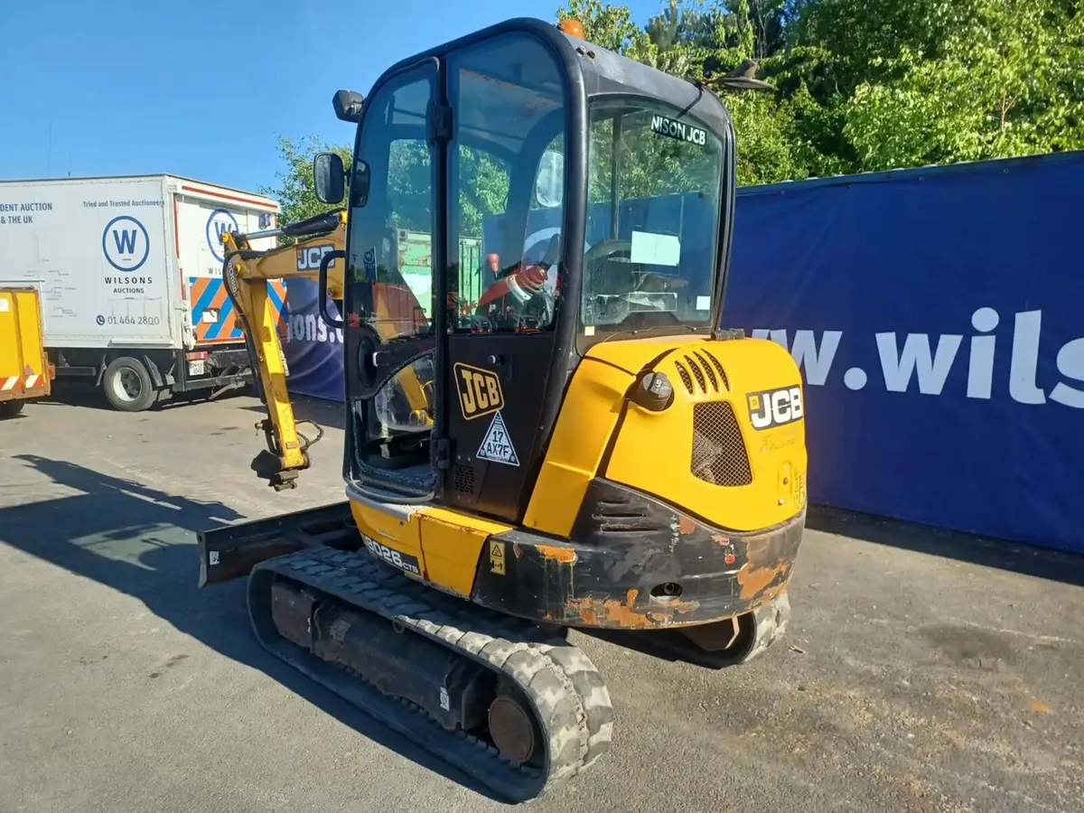 2019 JCB 8026 CTS Excavator For Auction - Image 3
